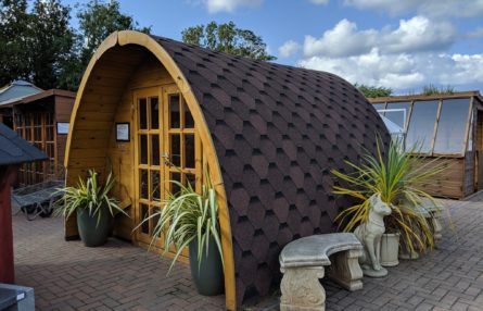 Dunbar bespoke design camping pod