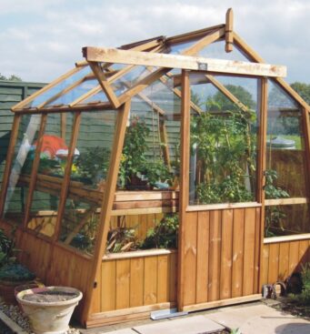 dutch lite timber greenhouse
